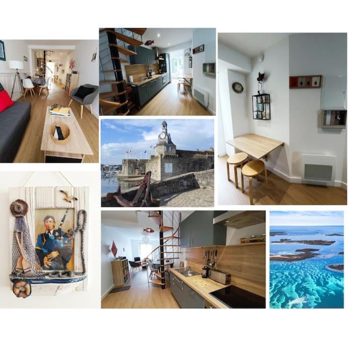 Chez Louisette Centre Ville Et Plages A Pied! 孔卡尔诺 外观 照片